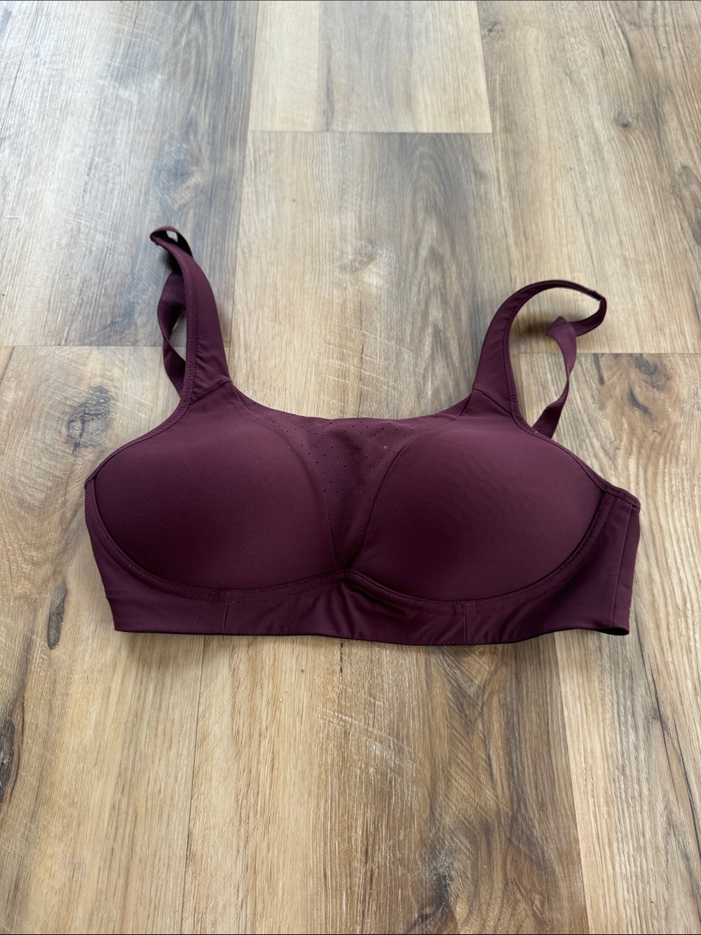 lululemon athletica Burgundy Support Sports Bra